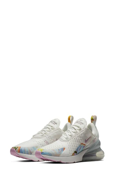 Shop Nike Air Max 270 Premium Sneaker In Summit White/ Arctic Pink