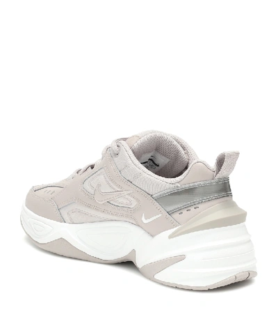 Shop Nike M2k Tekno Sneakers In Grey