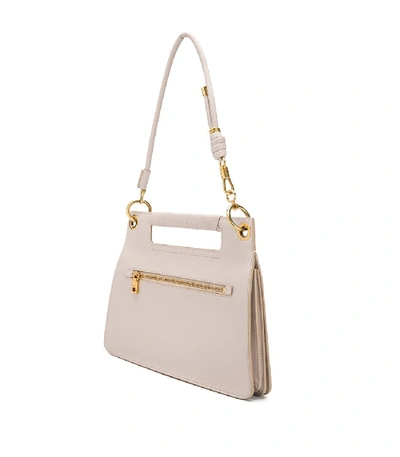 Shop Givenchy Whip Medium Top Handle Shoulder Bag In Ivory