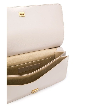 Shop Givenchy Whip Medium Top Handle Shoulder Bag In Ivory