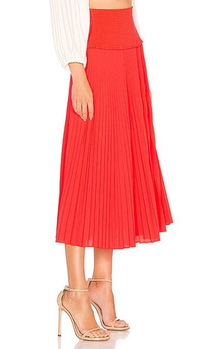Shop A.l.c . Hedrin Skirt In Orange. In Neon Orange
