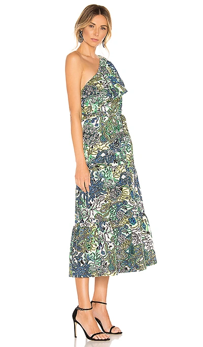 Shop A.l.c . Janelle Dress In Green. In Multi