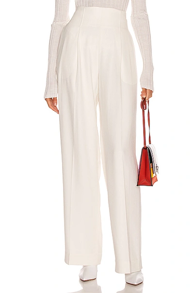 Shop Proenza Schouler High Waisted Pant In White