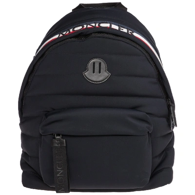 Shop Moncler Men's Nylon Rucksack Backpack Travel  Pelmo In Black