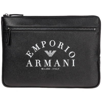 Shop Emporio Armani Men's Bag Handbag In Black