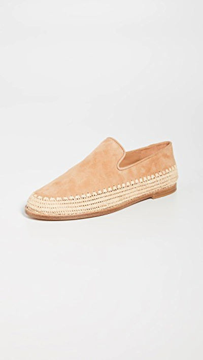 Shop Vince Jalen Loafers In Roasted Cashew