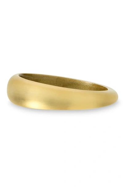 Shop Alexis Bittar 'organic' Tapered Bangle Bracelet In Gold