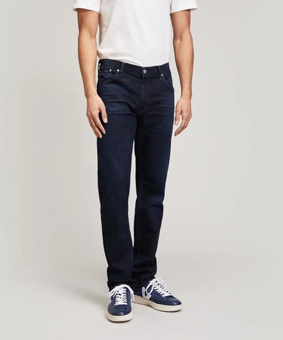 Shop Citizens Of Humanity Bowery Miles Slim Jeans In Miles Denim