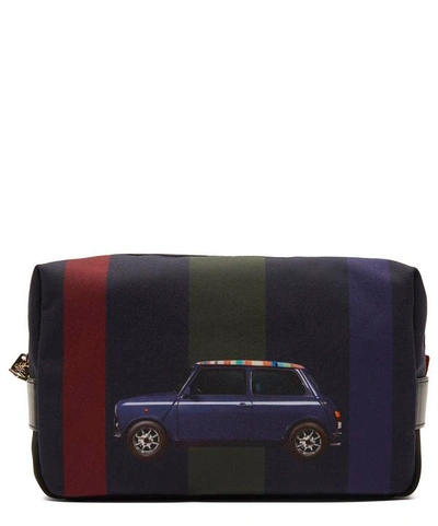 Shop Paul Smith Mini Car Wash Bag In Blue