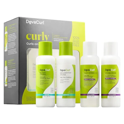Shop Devacurl Curly Curls-on-the-go
