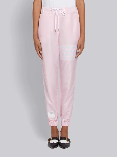 Shop Thom Browne 4-bar Flyweight Track Pants In Pink