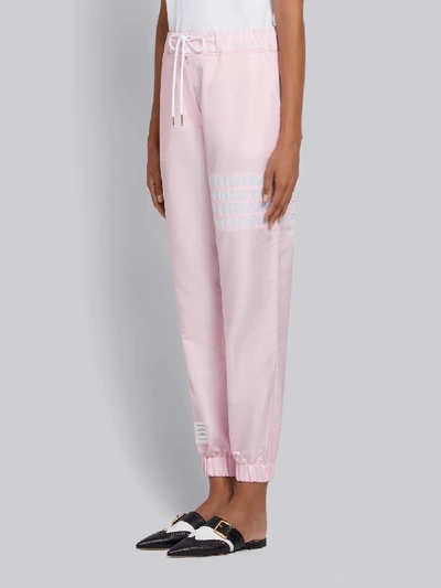 Shop Thom Browne 4-bar Flyweight Track Pants In Pink