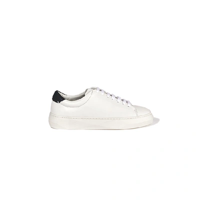Shop Jigsaw Margot Leather Trainer In White