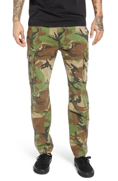 Shop Hudson Skinny Fit Cargo Pants In Dark Slate Camo