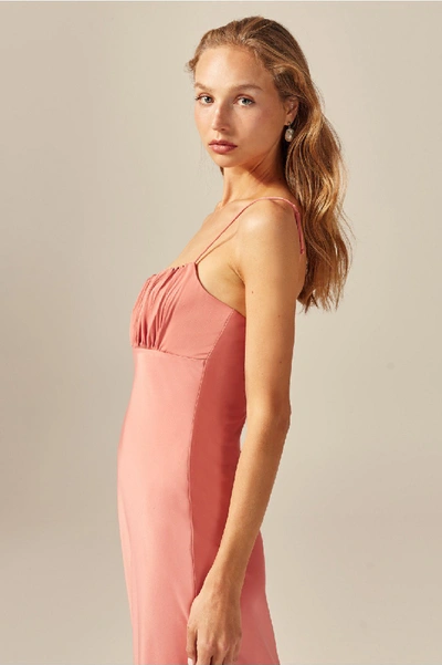 Shop C/meo Collective Provided Gown In Rose