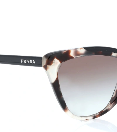 Shop Prada Ultravox Cat-eye Sunglasses In Black