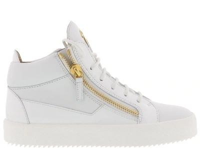Shop Giuseppe Zanotti Kriss Sneakers In White