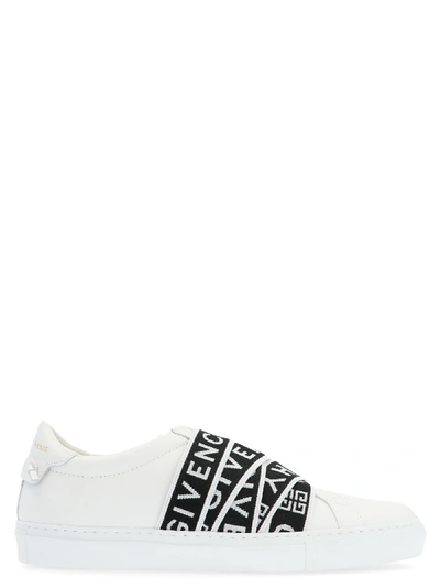 Shop Givenchy Webbing Shoes In White