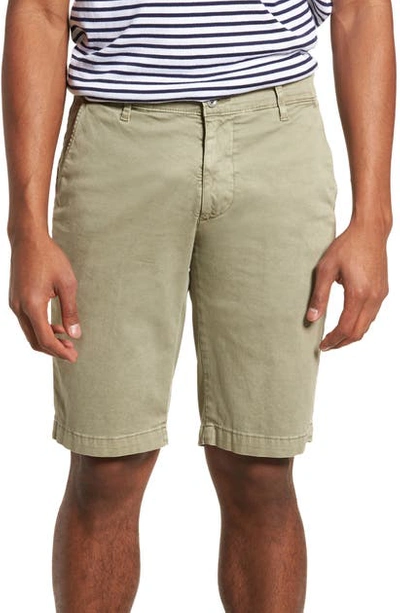 Shop Ag Griffin Regular Fit Chino Shorts In Sulfur Dry Cypress