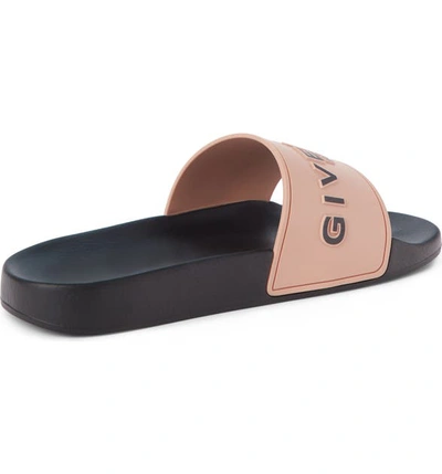 Shop Givenchy Logo Slide In Old Pink