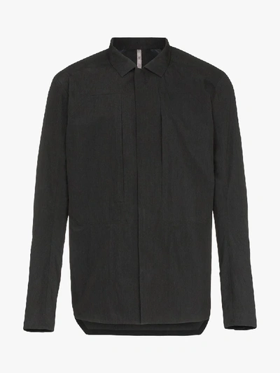 Shop Arc'teryx Veilance Componet Overshirt Jacket In Black