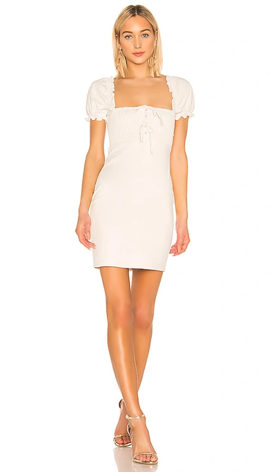 Shop Astr Nina Dress In Off White