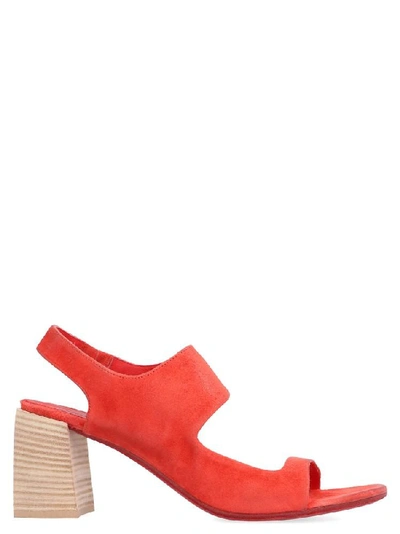 Shop Marsèll Stuzzico Heeled Sandals In Red