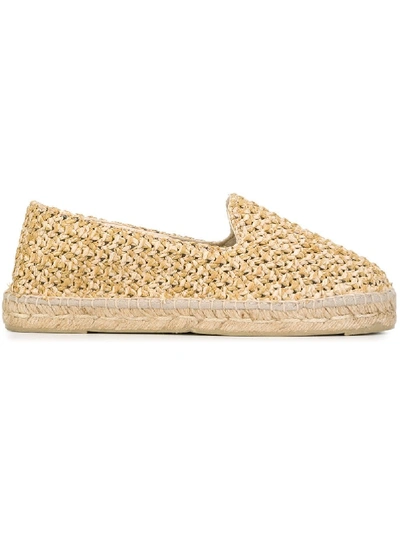 Shop Manebi Platform Espadrilles In Neutrals