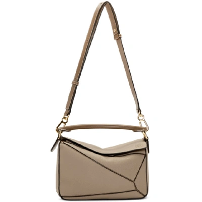 Small Puzzle Bag Taupe