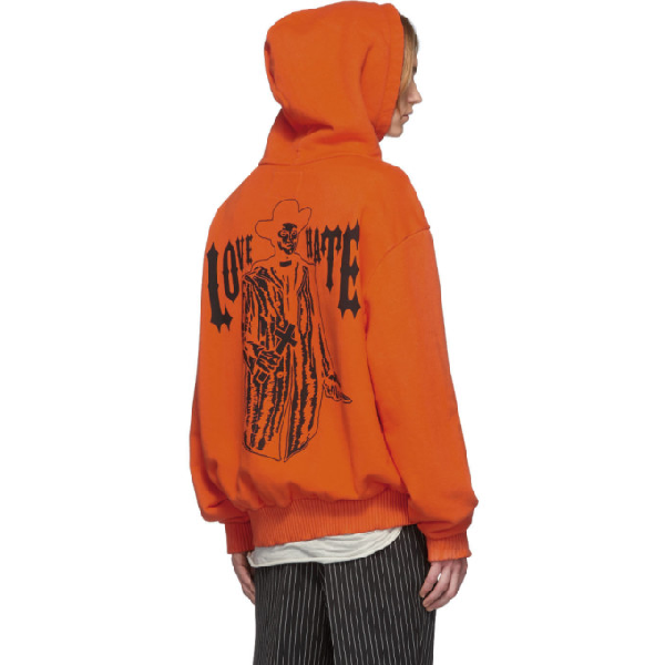 warren lotas orange hoodie