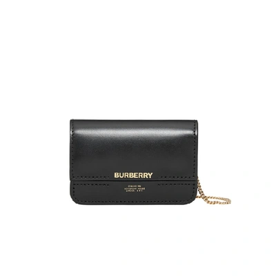 Shop Burberry Horseferry Print Card Case With Detachable Strap