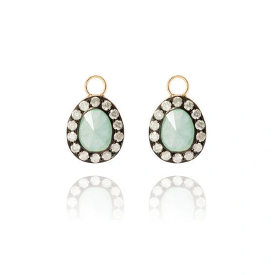 Shop Annoushka Dusty Diamond Jade Earring Drops