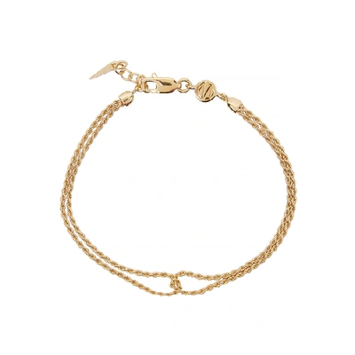 Shop Missoma Double Rope 18kt Gold Vermeil Bracelet