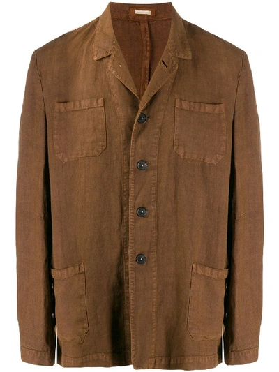 Shop Massimo Alba Algerit Jacket In Brown