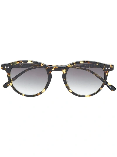Shop Epos Castore Sunglasses In Brown