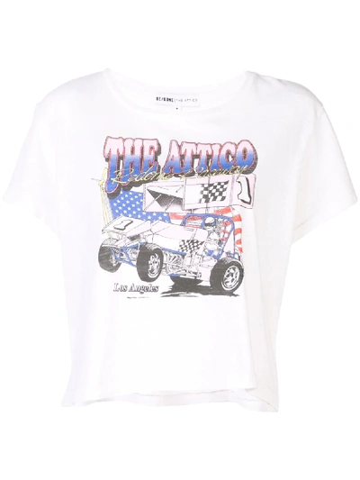 Shop Attico Re/done X The  T-shirt - White