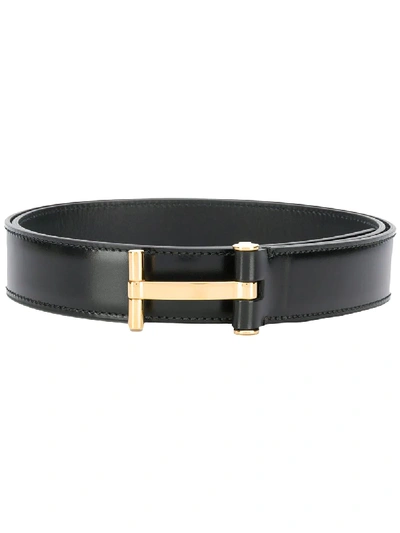 Shop Tom Ford Classic Belt In Black