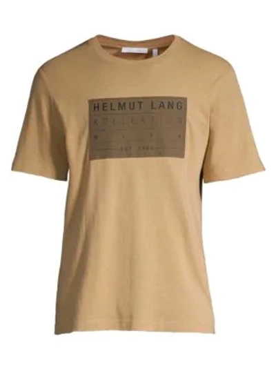 Shop Helmut Lang Patch Short-sleeve Tee In Bisque