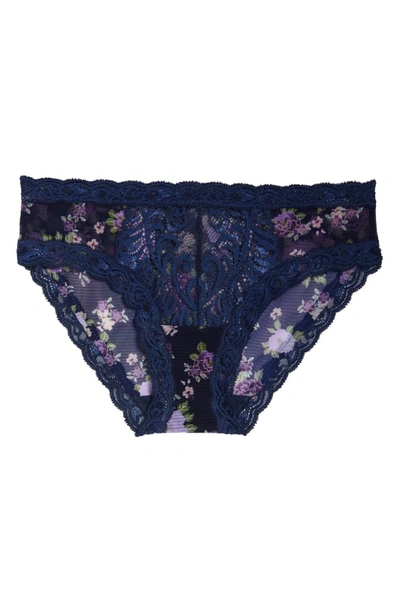 Shop Natori Feathers Hipster Briefs In Romantic Floral Print