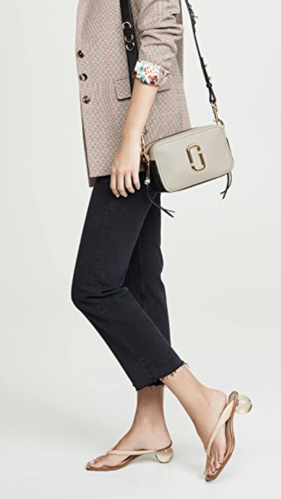 Shop Marc Jacobs The Softshot 21 Bag In Cement Multi