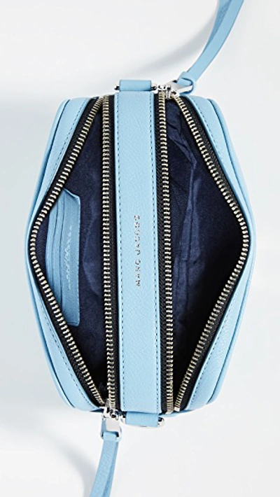 Shop Marc Jacobs The Softshot 21 Bag In Misty Blue