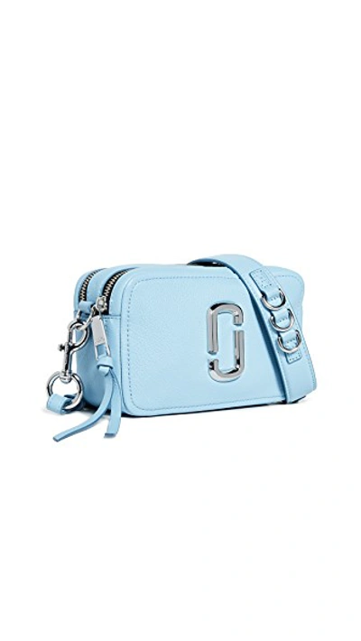 Shop Marc Jacobs The Softshot 21 Bag In Misty Blue