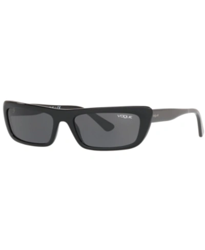 Shop Vogue Sunglasses, Vo5283s 54 Bella In Black/grey
