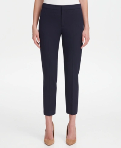 Tommy Hilfiger Sloane Slim-leg Ankle Pants In Midnight