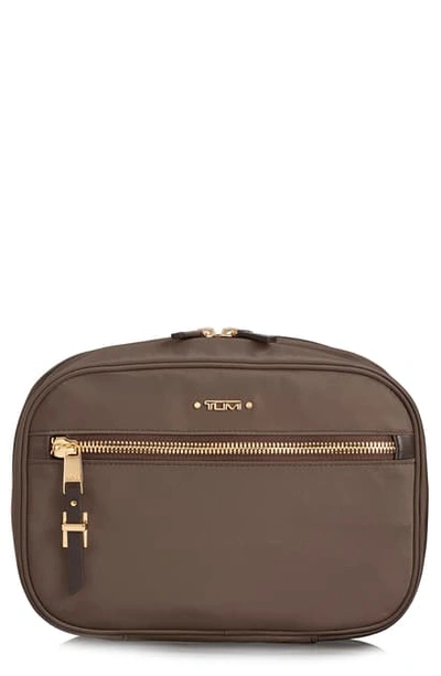 Shop Tumi Voyageur Yima Nylon Cosmetics Case In Mink