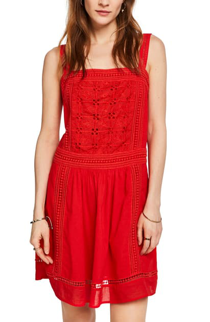 broderie anglaise summer dress