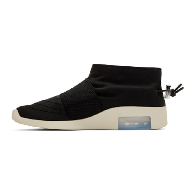 Nike Fear Of God Air 1 Moccasin Ripstop Sneakers In 002 Blackfo
