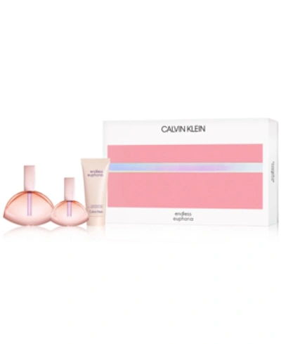 Shop Calvin Klein 3-pc. Endless Euphoria For Women Eau De Parfum Gift Set