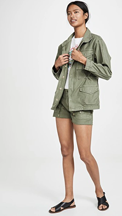 Shop Frame Service Jacket In Military