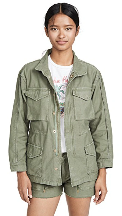 Shop Frame Service Jacket In Military